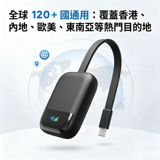 【限時優惠】UROAMING - ST2 – 全球上網 WIFI 設備 299送100餘額