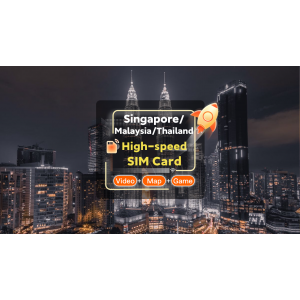 东南亚5国-4G/5G SIM 卡- 高速不限量 东南亚5国-4G/5G SIM 卡- 高速不限量