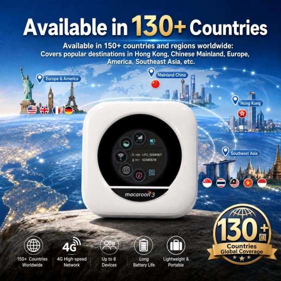 [Channel-specific] UROAMING - M3A - Global Internet WIFI [Device 0 yuan purchase gets 899 balance free]