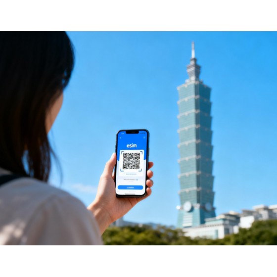 臺湾｜5G eSIM｜不限量｜高速網絡｜無需取卡｜自然日｜QR code