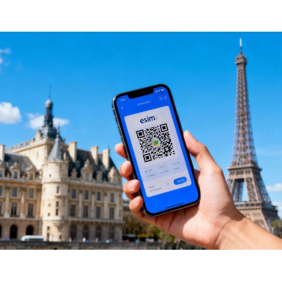 歐洲37國｜5G eSIM｜不限量｜高速網絡｜無需取卡｜自然日｜QR code
