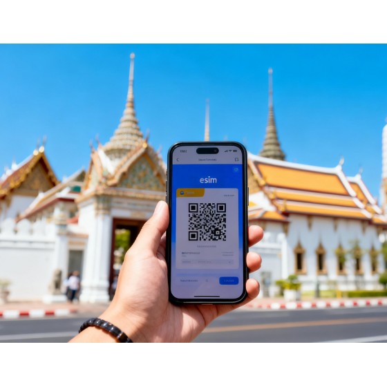 泰國 TRUEMOVE 5G eSIM|總量15GB/50GB|7天/10天|含電話號碼|24⼩時制|QR code