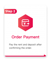 Handheld wireless network rental process